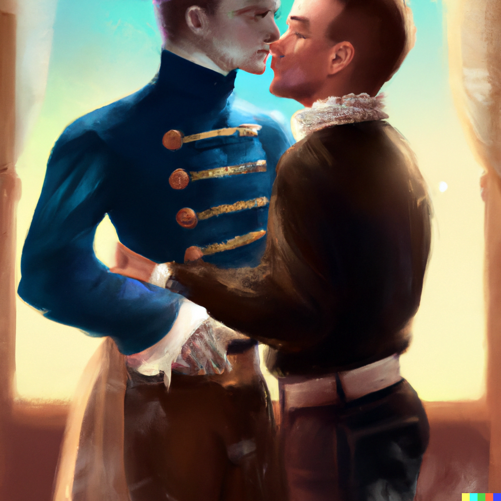 DALLE 2022 12 12 16 57 18 Gay Repression Victorian Era Digital Art