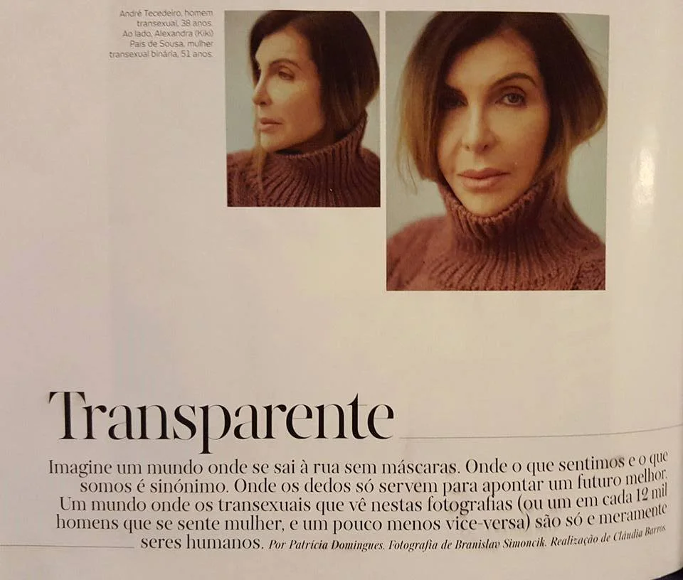 Kiki Pais de Sousa na revista Vogue Portugal