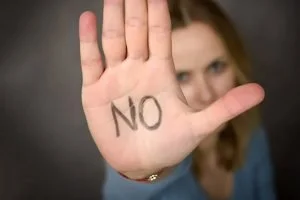 Um "Não!" é não no meio Swinger.