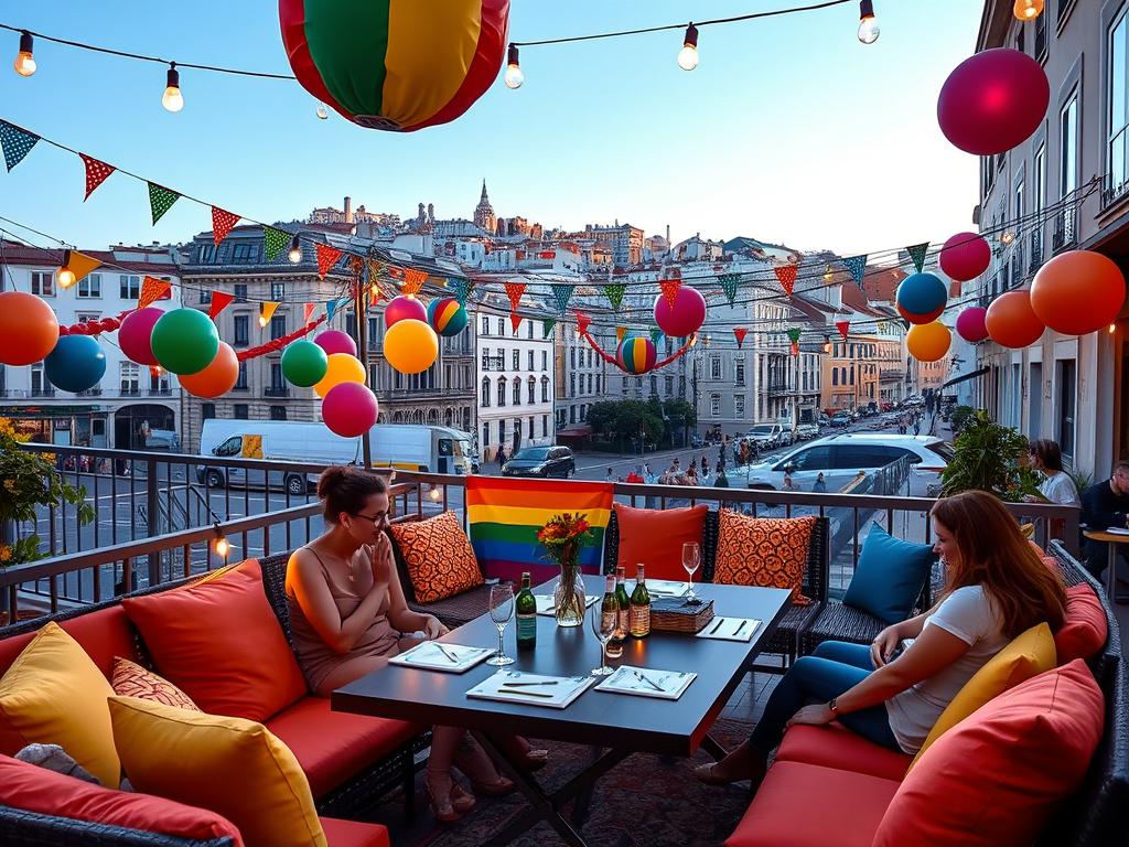 Decoração lgbti para evento em Lisboa Decoração lgbti para evento em Lisboa