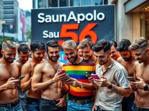 vicio no grindr