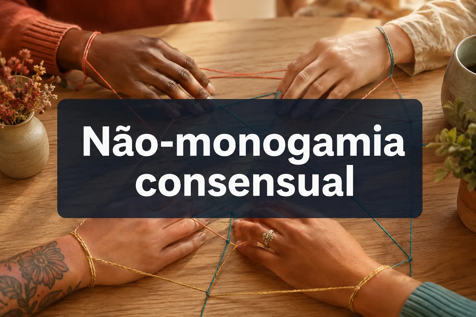 Não-monogamia consensual: guia fundacional sobre os 4 modelos, ética e primeiros passos